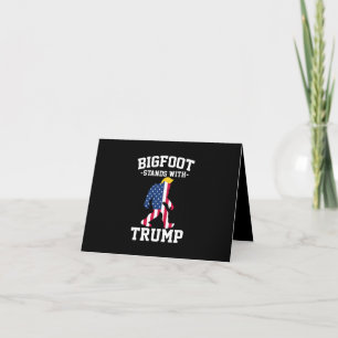 Bigfoot steht bei den Wahlen 2024 unter Trump Karte