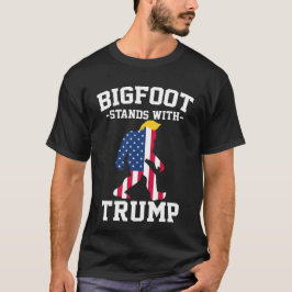 Bigfoot steht bei den Wahlen 2024 unter Trump T-Shirt