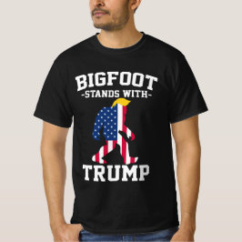 Bigfoot steht bei den Wahlen 2024 unter Trump T-Shirt