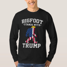 Bigfoot steht bei den Wahlen 2024 unter Trump T-Shirt