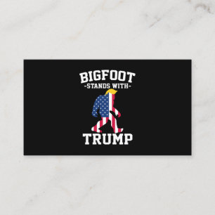 Bigfoot steht bei den Wahlen 2024 unter Trump Telefonnummerkarte