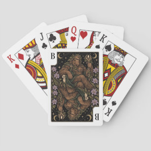 Bigfoot, Sternen-Tarot-Kunst Spielkarten