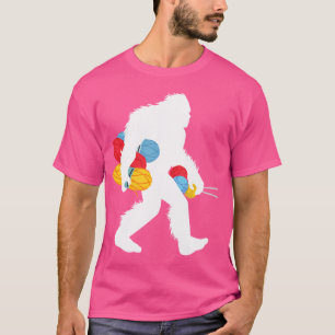 Bigfoot Stricken Nähen Nadelarbeiter Sasquatch Str T-Shirt