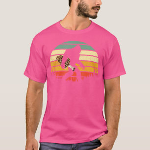 Bigfoot-Suche nach Morcheln Sasquatch Mykologie Mo T-Shirt