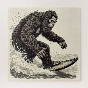 Bigfoot Surft Puzzle