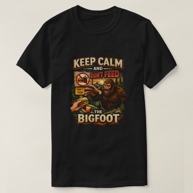 Bigfoot T-Shirt (Design vorne)