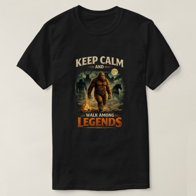 Bigfoot T-Shirt (Design vorne)