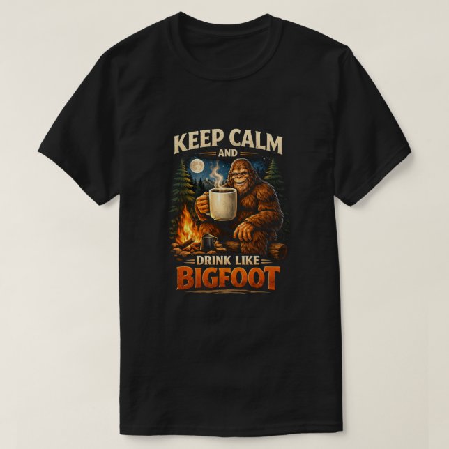 Bigfoot T-Shirt (Design vorne)