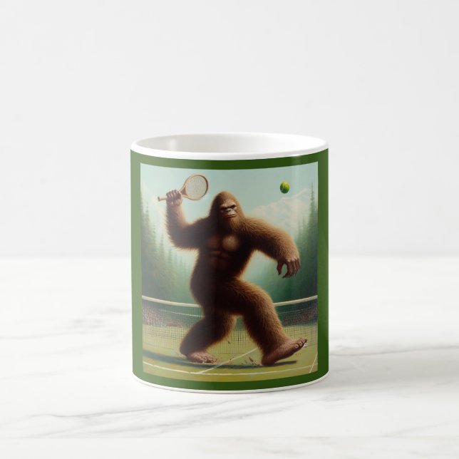 Bigfoot Tennis Kaffeetasse (Mittel)