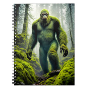Bigfoot, The Green Machine - SpiralNotebook Notizblock