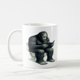 Bigfoot-Toilette Kaffeetasse