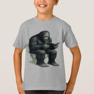 Bigfoot-Toilette T-Shirt