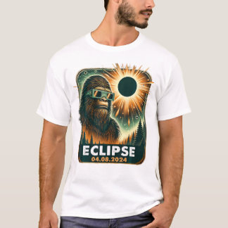 Bigfoot Total Solar Eclipse 2024 T-Shirt