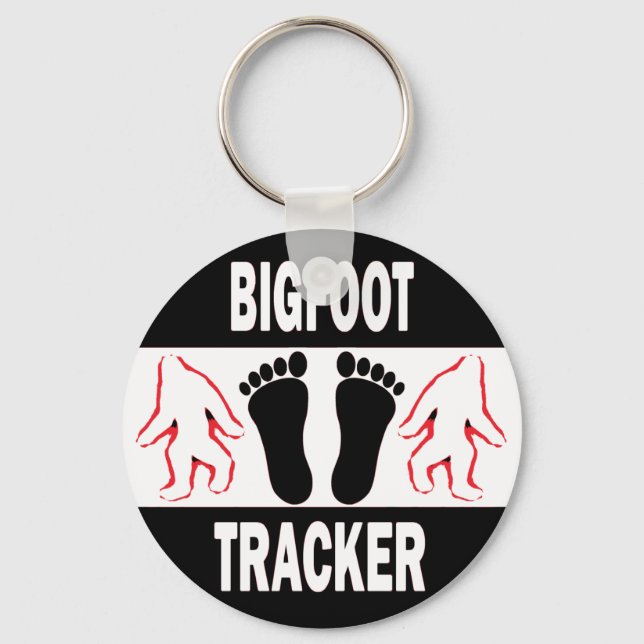 Bigfoot Tracker Schlüsselanhänger (Vorderseite)