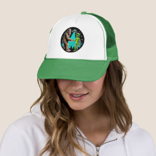 Bigfoot trifft Alien Truckerkappe