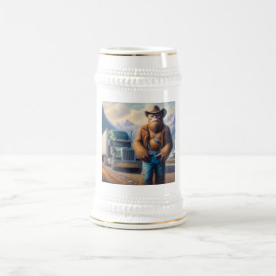 Bigfoot Truck Bierglas