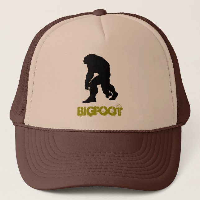 Bigfoot Truckerkappe (Vorderseite)