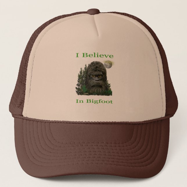 Bigfoot Truckerkappe (Vorderseite)