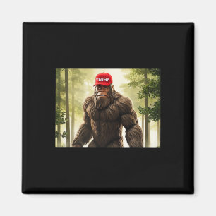 Bigfoot Trump Hut Sasquatch Lustiger Republikaner  Magnet