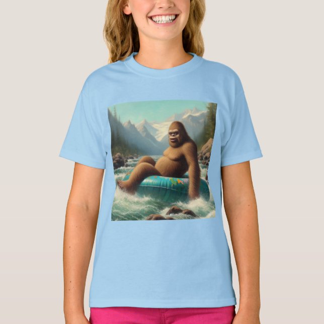 Bigfoot Tubing T-Shirt (Vorderseite)