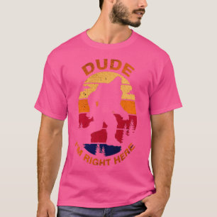 Bigfoot Typ befindet sich hier T-Shirt