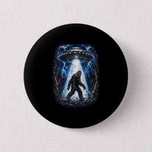 Bigfoot UFO Außerirdischer Entführung lustig Sasqu Button