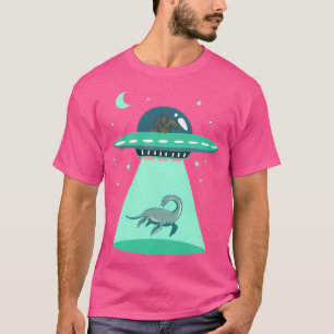 Bigfoot Ufo Lake Loch Ness Monster Alien Abd T-Shirt
