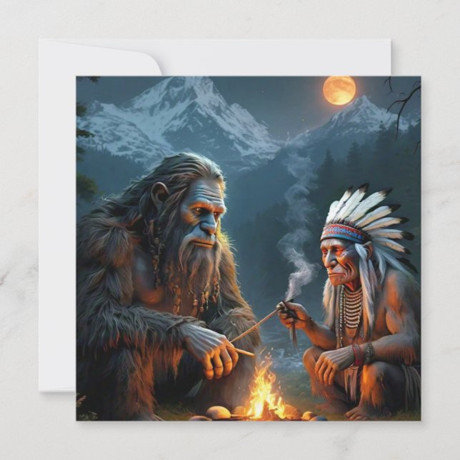 Bigfoot und die Ansammlung des Moonlit-Waldes (Vorderseite)