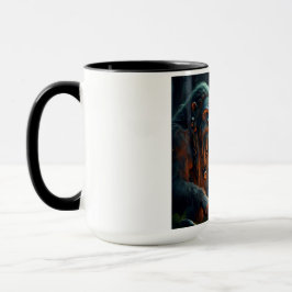 Bigfoot und die Ansammlung des Moonlit-Waldes Tasse