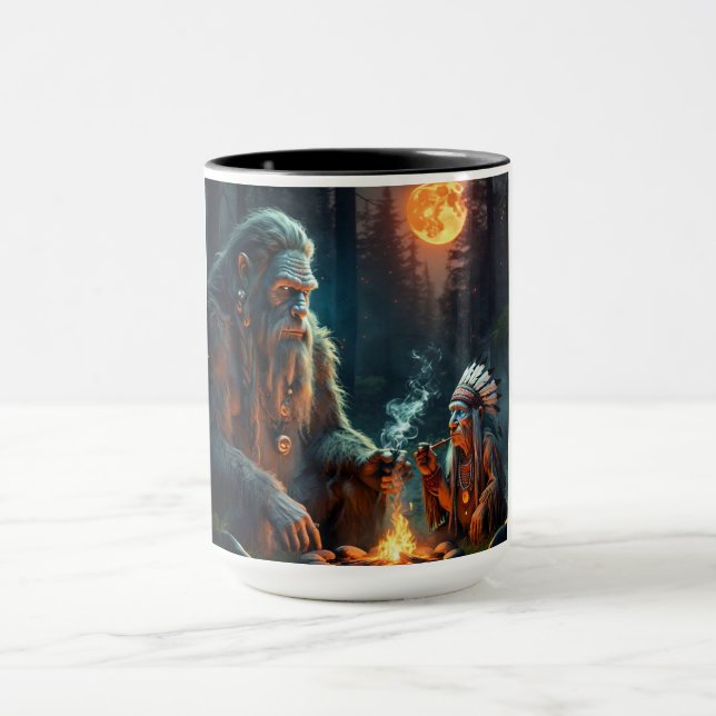 Bigfoot und die Ansammlung des Moonlit-Waldes Tasse (Zentrum)