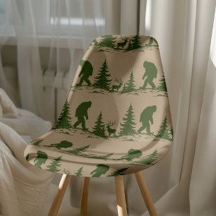 Bigfoot und Hirschgewebe zum Entkoppeln Seidenpapier