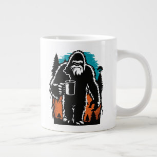 BIGFOOT UND KAFFEE Jumbo-Tasse