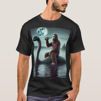 Bigfoot und Loch Ness T-Shirt