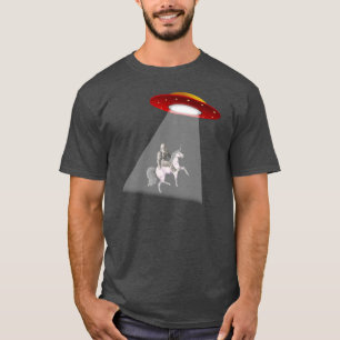 Bigfoot Unicorn UFO Entführung T - Shirt