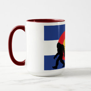 Bigfoot, Unicorn und Jackalope Tasse