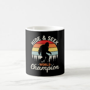 Bigfoot Versteckspiel Weltmeister Kaffeetasse