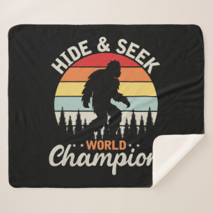 Bigfoot Versteckspiel Weltmeister Sherpadecke