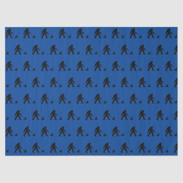 Bigfoot Walken seine Schokolade  Seidenpapier (Vorderseite)