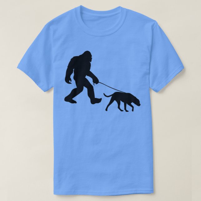 Bigfoot Walking Dog T-Shirt (Design vorne)