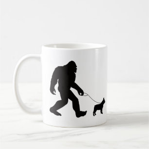 Bigfoot Walking French Bulldog Kaffeetasse