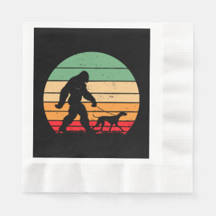 Bigfoot Walking German Kurzhaar Pointer Dog Vin Serviette