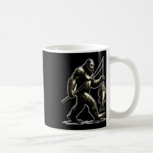 Bigfoot Walleye Jagd Angler Sasquatch Walleye F Kaffeetasse