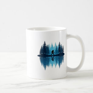 Bigfoot-Wanderer Naturliebhaber Wald Outdoor Männe Kaffeetasse
