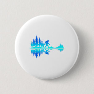 Bigfoot Wanderschirt Naturliebhaber Wald Outdoor M Button