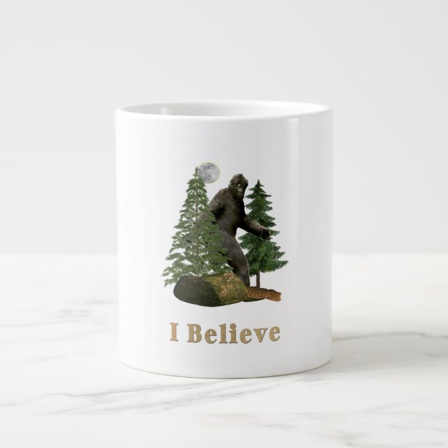 Bigfoot-Ware Jumbo-Tasse (Vorderseite)