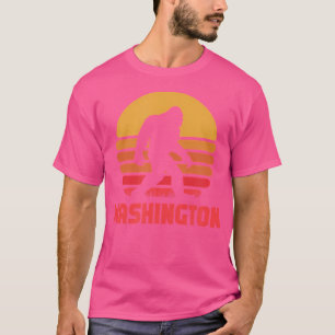 Bigfoot Washington Staat Sasquatch Yeti Hunter Big T-Shirt