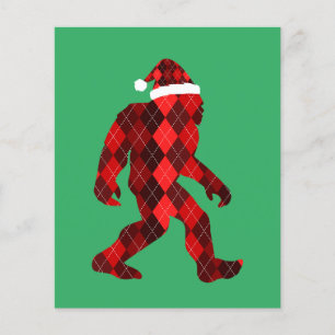 Bigfoot Weihnachten - Lustiges Weihnachten  Flyer