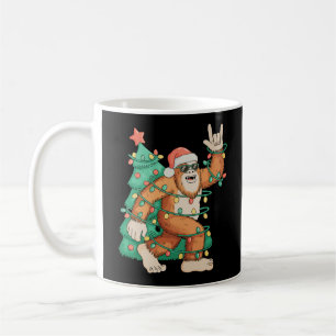 Bigfoot Weihnachten Sasquatch Xmas Baumlichter San Kaffeetasse