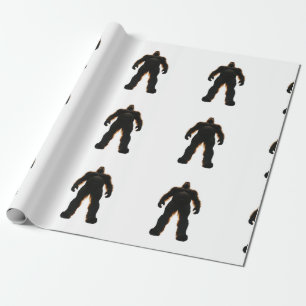 Bigfoot Wrapping Paper Geschenkpapier