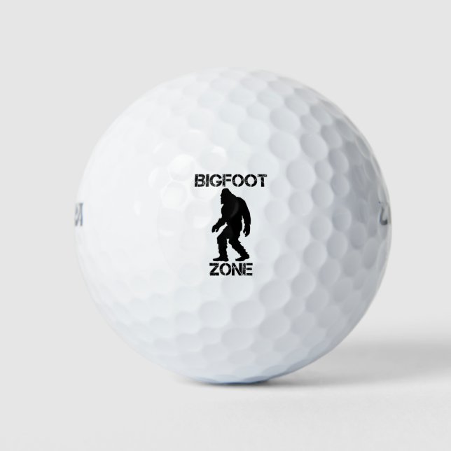 Bigfoot Zone Golfball (Vorderseite)